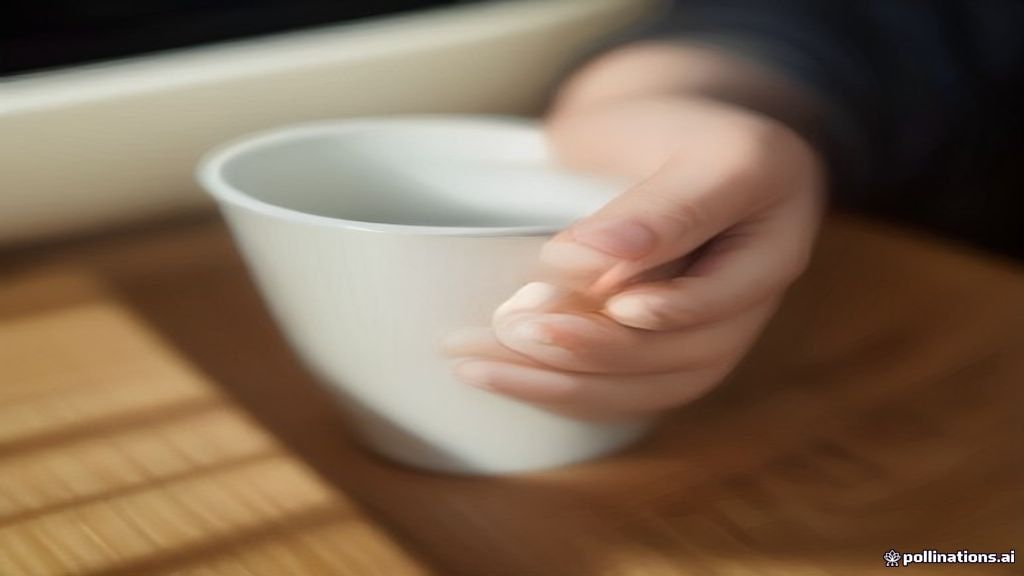 [本文IMAGE_2] close-up of hands typing on keyboard with wordpress admin panel on screen, coffee cup nearby, soft morning l